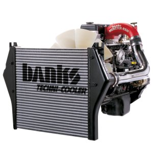 Dodge Ram 3500 Intercooler Kit - Banks Power - Techni-Cooler - Red - `06-`07